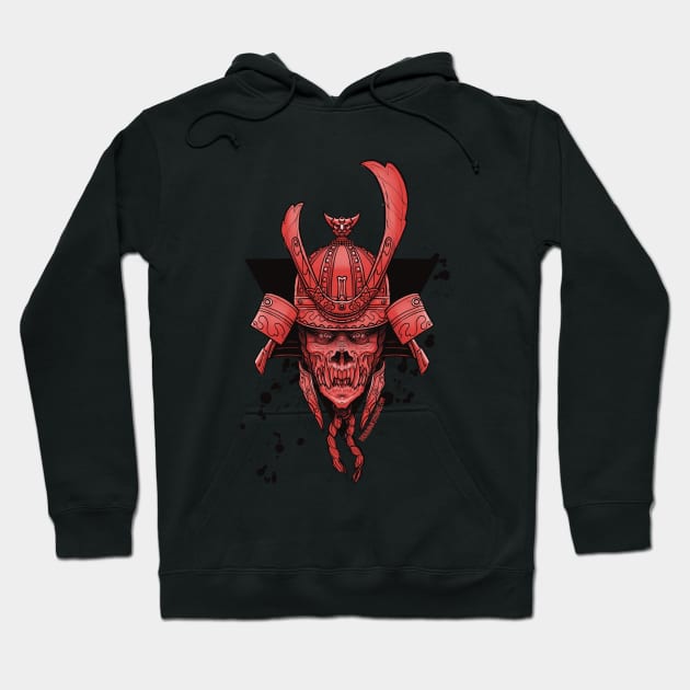 dead samurai Hoodie by Paskalamak